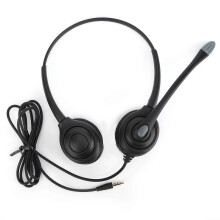 (As show, One size) VH618D Noise-Reducing Headset with Microphone for Offices