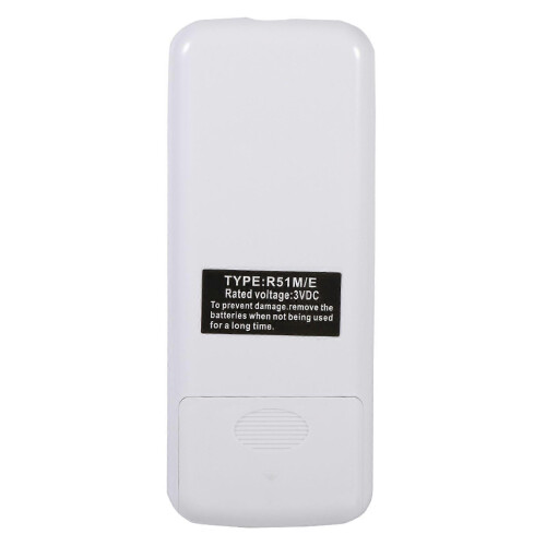 (As show, One size) Universal Air Conditioner Remote Control for Midea R51M/E 1