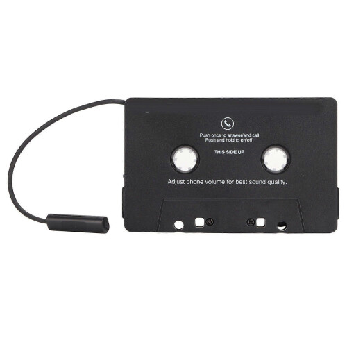 (As show, One size) Bluetooth Tape Receiver Universal Cassette Adapter for Car Audio Systems 2
