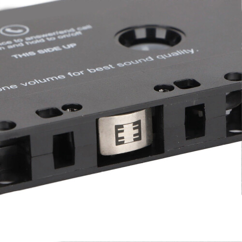 (As show, One size) Bluetooth Tape Receiver Universal Cassette Adapter for Car Audio Systems 1