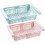 (As show, One size) 2-Pack Retractable Refrigerator Drawer Organizers 1