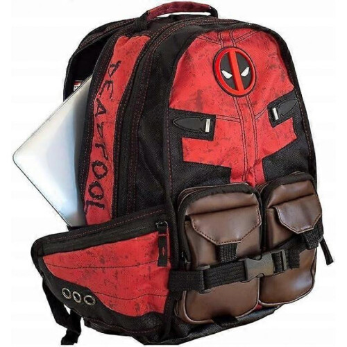 School Backpack Satchel Deadpool Super Bohat 1