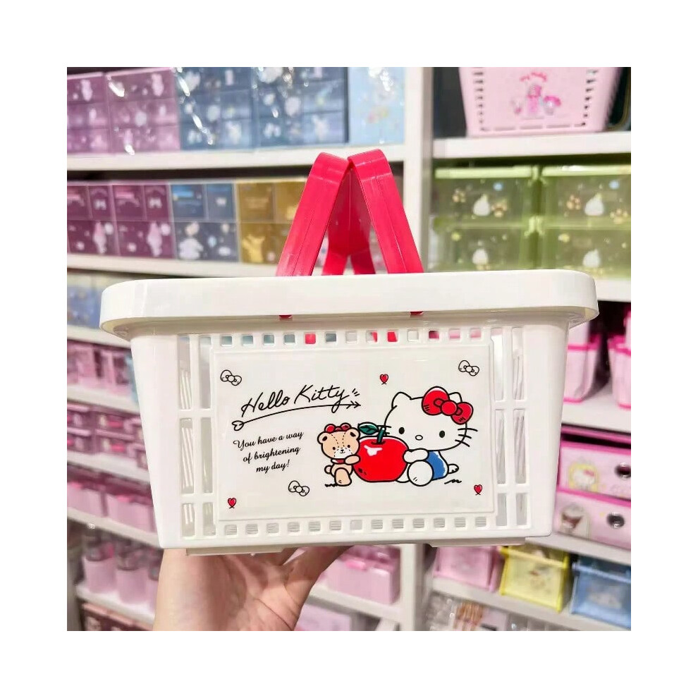(Hello Kitty) Sanrio Family Series Kawaii Cinnamoroll My Melody Stationery Storage Cute Hello Kitty Little Twin Stars Storage School Supplies-image-OPC-PHNFBVX-NEW