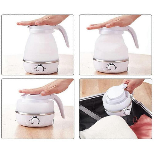 Foldable Electric Kettle 2x Mug 600w 0.6l 2