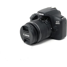 Canon EOS 4000D DSLR Camera and EF-S 18-55 mm f/3.5-5.6 III Lens - Black