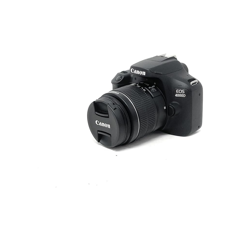 Canon EOS 4000D DSLR Camera and EF-S 18-55 mm f/3.5-5.6 III Lens - Black