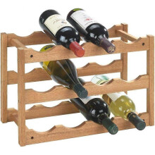 (As show, One size) Range Bouteille, tagre vin, casier bouteilles, capacit 12 bouteilles, Bois, Norway
