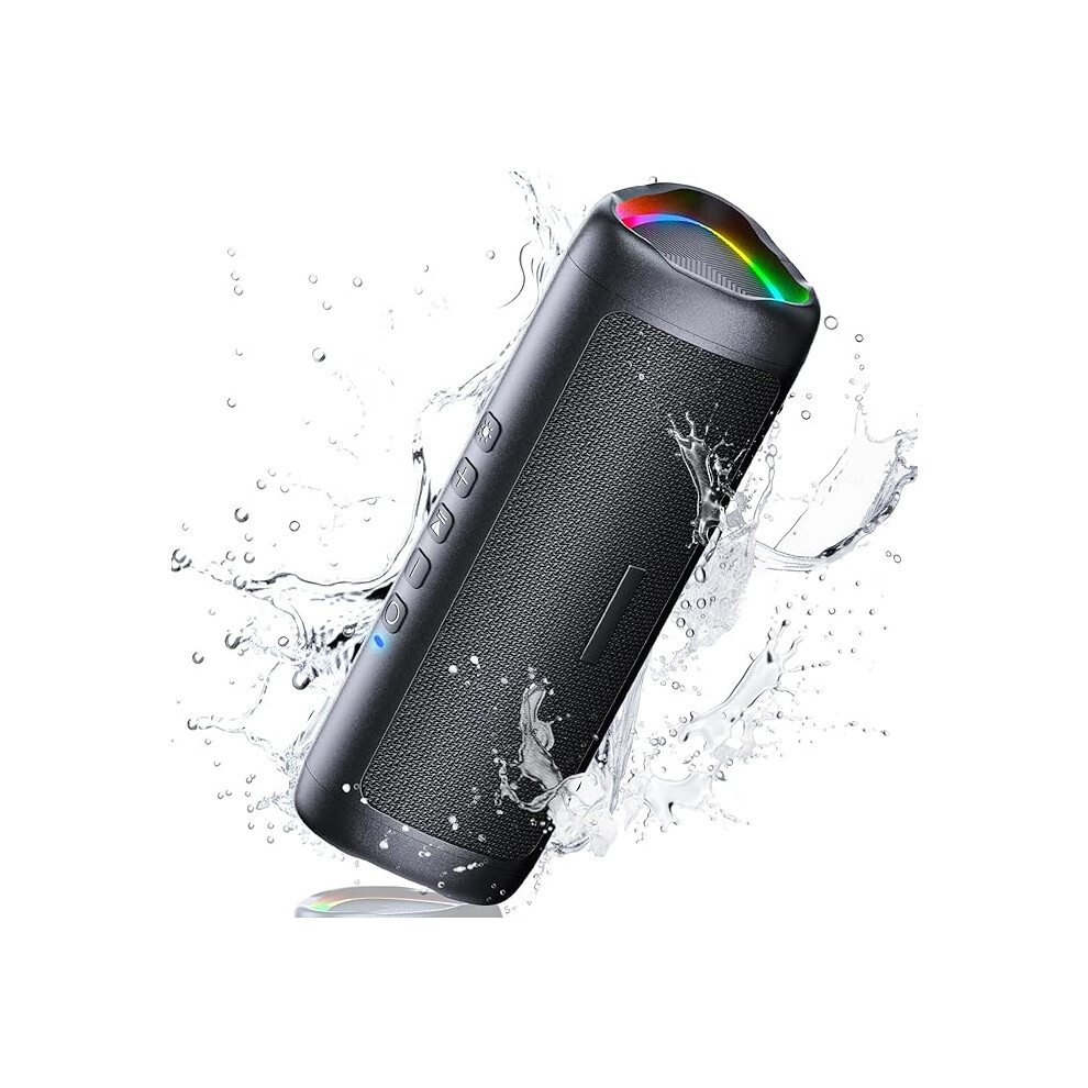 30W Bluetooth Speaker, Portable Speakers Wireless Bluetooth With Rgb Lights, Louder Volume & Enhanced Bass, Ipx5 Waterproof, 24H Playtime, 30M Range 1234598767499