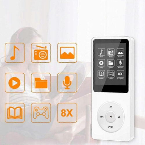 Mp3 Bedee Mp3 Player White 16 Gb 2