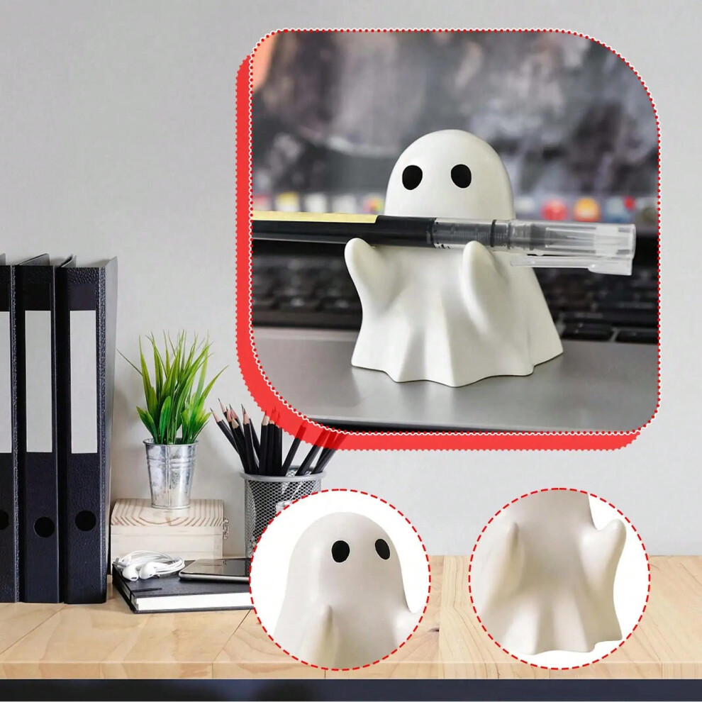 Statue Pen Holder Storage Stand Gift Home Decor Adorable Cute Desk Organizer for Countertop Desk Art Supply Office Home-image-OPC-PHNFF7H-NEW