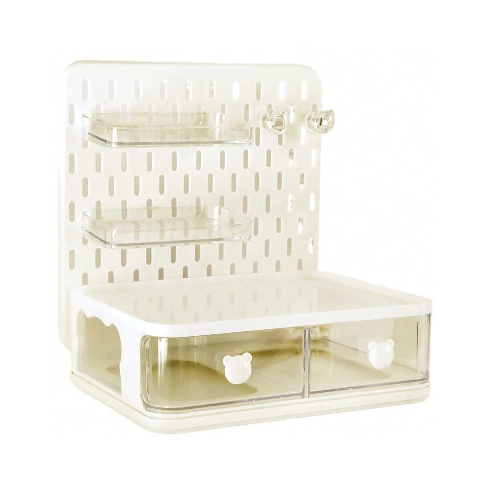 (A3) 1 Pcs Desktop Perforated Board Storage Box Stationery Sorting Rack Desk Office Cosmetics Storage Rack Pen Holder-image-OPC-PHNFF89-NEW