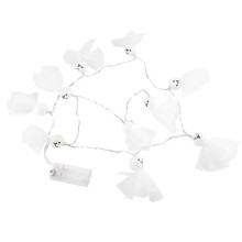 (As show, One size) 1.5M 10 LED Ghost Elf Grimace Fairy Lights String Halloween Party Props Decorations
