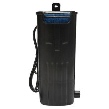 (As show, One size) Aquarium Turtle Filter Quiet Flow Water Pump Reptiles Tank Low Level Waterfall Filter for Small Fish Tank Turtle Tank US Plug