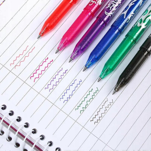 Erasable Colored Pens Set Of 12 Pieces 0.7mm 1