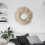 Pampas Grass Wreath Dried Scholar Faux Flower 4