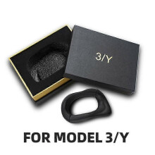 (A) For TESLA Model 3 Y S X Counterweight Ring Autopilot FSD Automatic Assisted Driving AP Steering Wheel Booster
