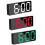 (Green)Led Electronic Alarm Clock With Dual Power Supply And Voice Control - Simple Style Clock With Date, Time, Temperature And Snooze Function 4