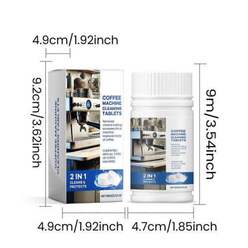 Coffee Maker Maintenance Cleaning Tablets Effective Espresso Maker Descaling Agent Multipurpose Coffee Appliance Cleaner 2