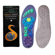 (L 44-47) Medical Magnetic Therapy Sports Insoles Massage Foot Weight Loss Slimming Acupressure Insole Anti-fatigue Health Care Shoe Pads