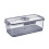 (Gray)Freshness Preserving Bread Holder Multipurpose Bread Organizers Bin for Efficient Kitchen and Pantries Management  Yellow 1