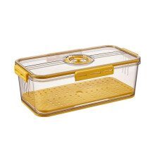 (Yellow) Freshness Preserving Bread Holder Multipurpose Bread Organizers Bin for Efficient Kitchen and Pantries Management Yellow