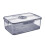 (Gray)Freshness Preserving Bread Holder Multipurpose Bread Organizers Bin for Efficient Kitchen and Pantries Management  Yellow 1