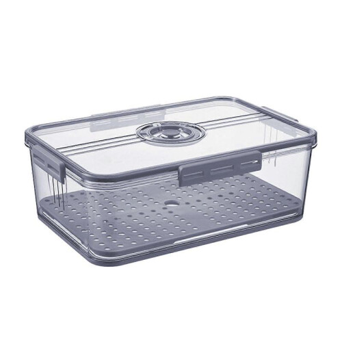 (Gray)Freshness Preserving Bread Holder Multipurpose Bread Organizers Bin for Efficient Kitchen and Pantries Management  Yellow