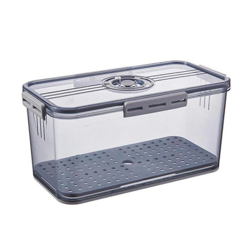 (Gray)Freshness Preserving Bread Holder Multipurpose Bread Organizers Bin for Efficient Kitchen and Pantries Management  Yellow