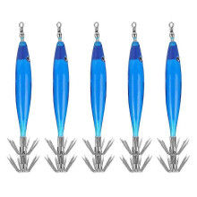 (As show, One size) Mini Squid Pin Bait Hook for Sea Fishing
