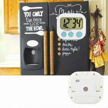 (As show, One size) 3 Pack Digital Kitchen Timer Magnetic Back Big LCD Display Loud Alarm Minute Second Count Up Countdown With ON/OFF Switch For Kitchen, Homework, Exerc