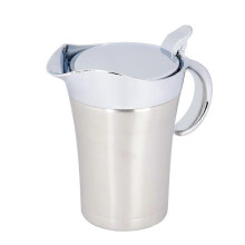 (As show, One size) Stainless Steel Thermal Gravy Boat, 750ml