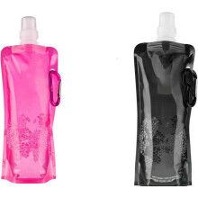 (As show, One size) Foldable Ultra-Light Water Bottle - Soft and Portable Design for Hiking and Camping