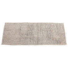 (As show, One size) Chenille Anti-slip Water Absorbent Non-slip Mat Bathroom Living Room (Camel)