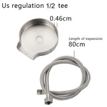 (As show, One size) Glass Rinser for Kitchen Sink, Bottle Cup Washer with Water Pipe