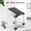 (As show, One size) Adjustable Book Stand, Foldable Reading Holder for Desk or Laptop 5