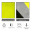 (As show, One size) Reflective Safety Vest with Front Pockets for Cyclists and Workers 4