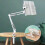 Desktop Long Arm Book Holder for Kids, Multi-Angle Rotating Reading Stand, Bed Book Rack 1