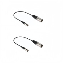 stuks Mini XLR 3-pins mannelijk naar compatibel met Canon audiokabel voor het overbrengen van camera-microfooninterface
