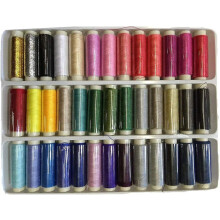 39 gemengde kleuren 200 yards per eenheid polyester naaigaren spoelset