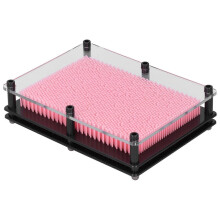 2025 Uusin malli Pin Art Toy 3D-muovinen kädenjälkimalli kloonaus värikäs