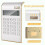 Calculator, Slim Elegant Design, Office/home Electronics, Dual Powered Desktop Calculator, Solar Power, 10 Digits, Tilted Lcd Display 3