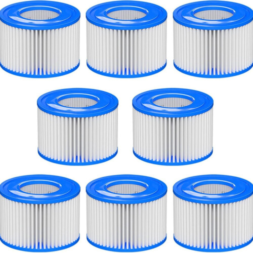 6pcs Pool Filter VI - Compatible w/Saluspa, Lay-Z-Spa & Bestway 90352E