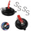 2-Pack Heavy Duty Suction Cup Anchors - Car/Tarp Accessories, Strong Hold 2