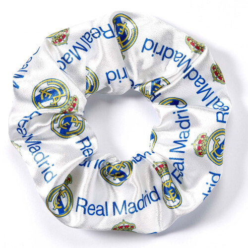 Real Madrid Real Madrid CF Crest Hair Scrunchie Official Licensed Product