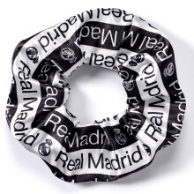 Real Madrid CF Text Hair Scrunchie Official Licensed Product