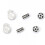 Real Madrid Real Madrid CF Stud Earring Set Official Licensed Product 2