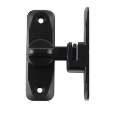 (As show, One size) Zinc Alloy Flip Latch for Barn Doors - 90/180 Adjustable Right Angle Door Lock