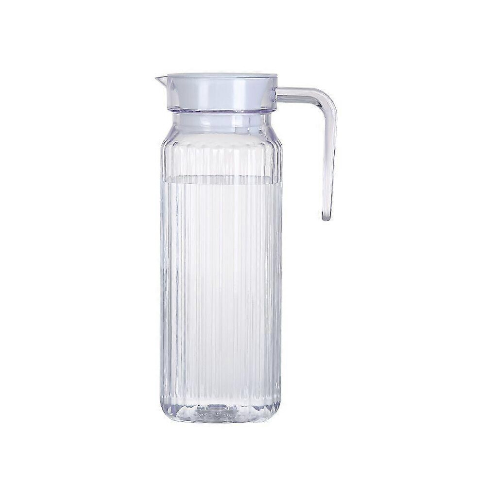 (As show, One size) Clear Plastic Water Bottles, 2-Pack, 1.1L, Spill-Proof for Coffee, Juice, Milk-image-OPC-PHNFSTW-NEW