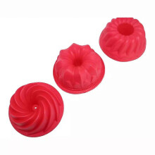 (As show, One size) Multipurpose Silicone Baking Molds for Cakes, Gelatin, and More, 3-Pack