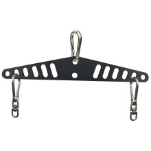 (As show, One size) Multi-Grip Cable Attachment - Ideal for Pull-Down, Row, and Crossover Exercises